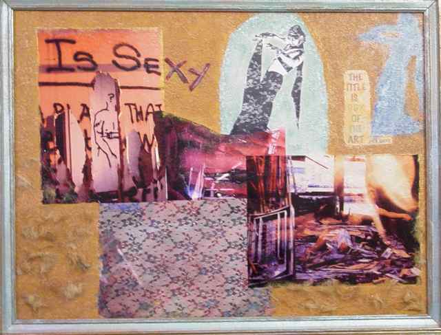 Jack Smith, Pier, photo painting, mixed, 2004